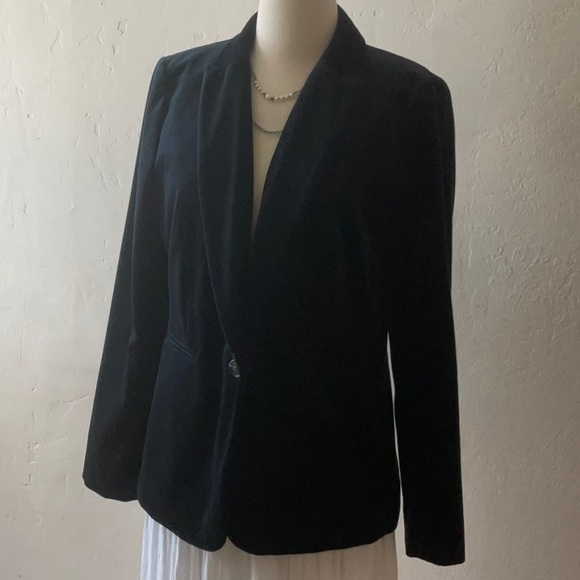 J.Crew navy velvet blazer NWT - Picture 1 of 9